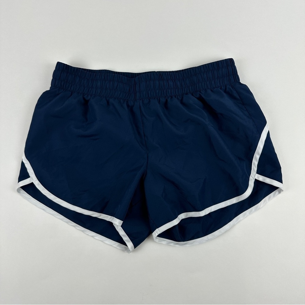 Athletic Works Shorts Girls Medium 7/8 Blue White